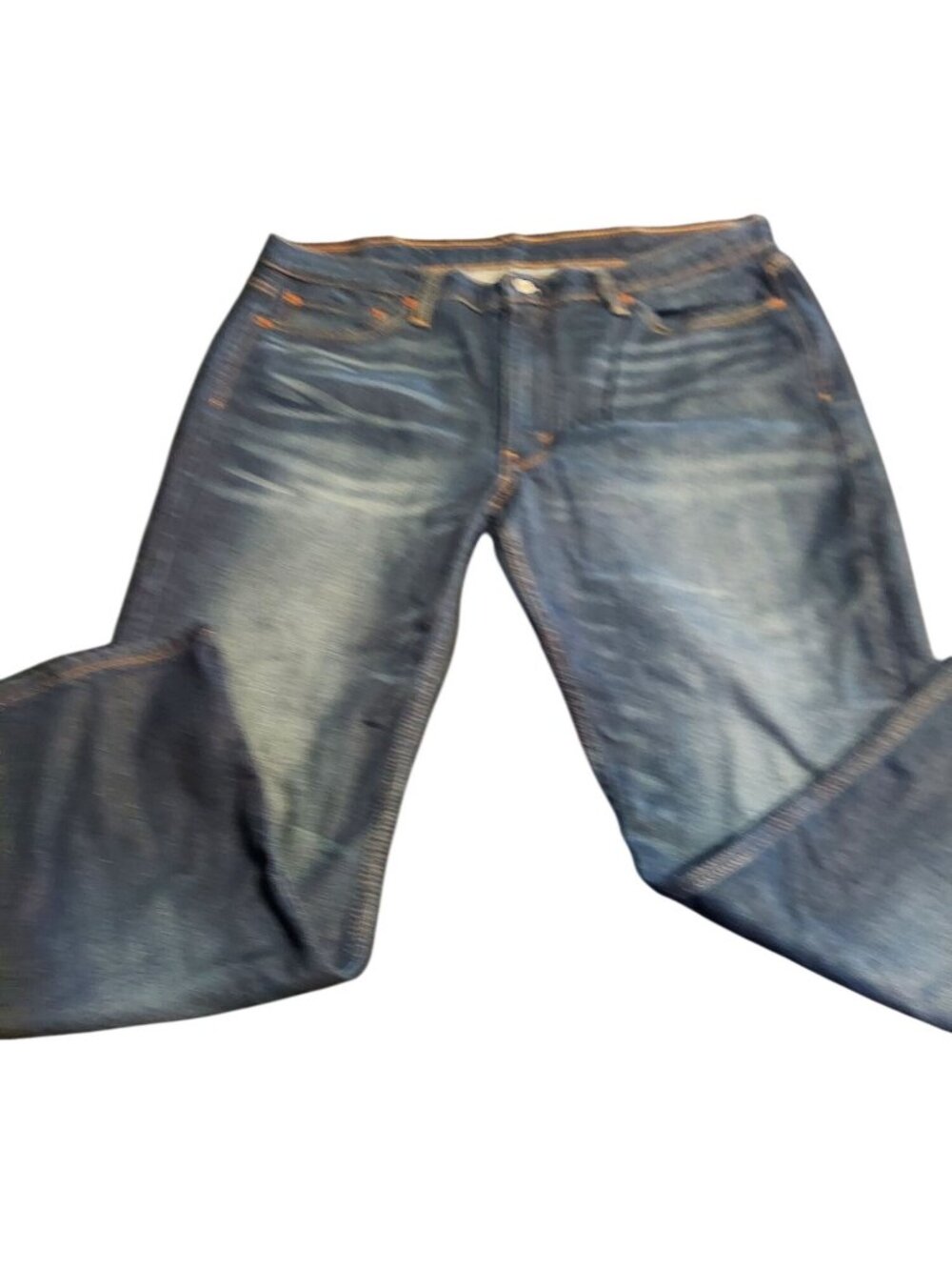 Levis Mens 514 Straight Fit Jeans W38 L30 Dark Wash Denim 1310